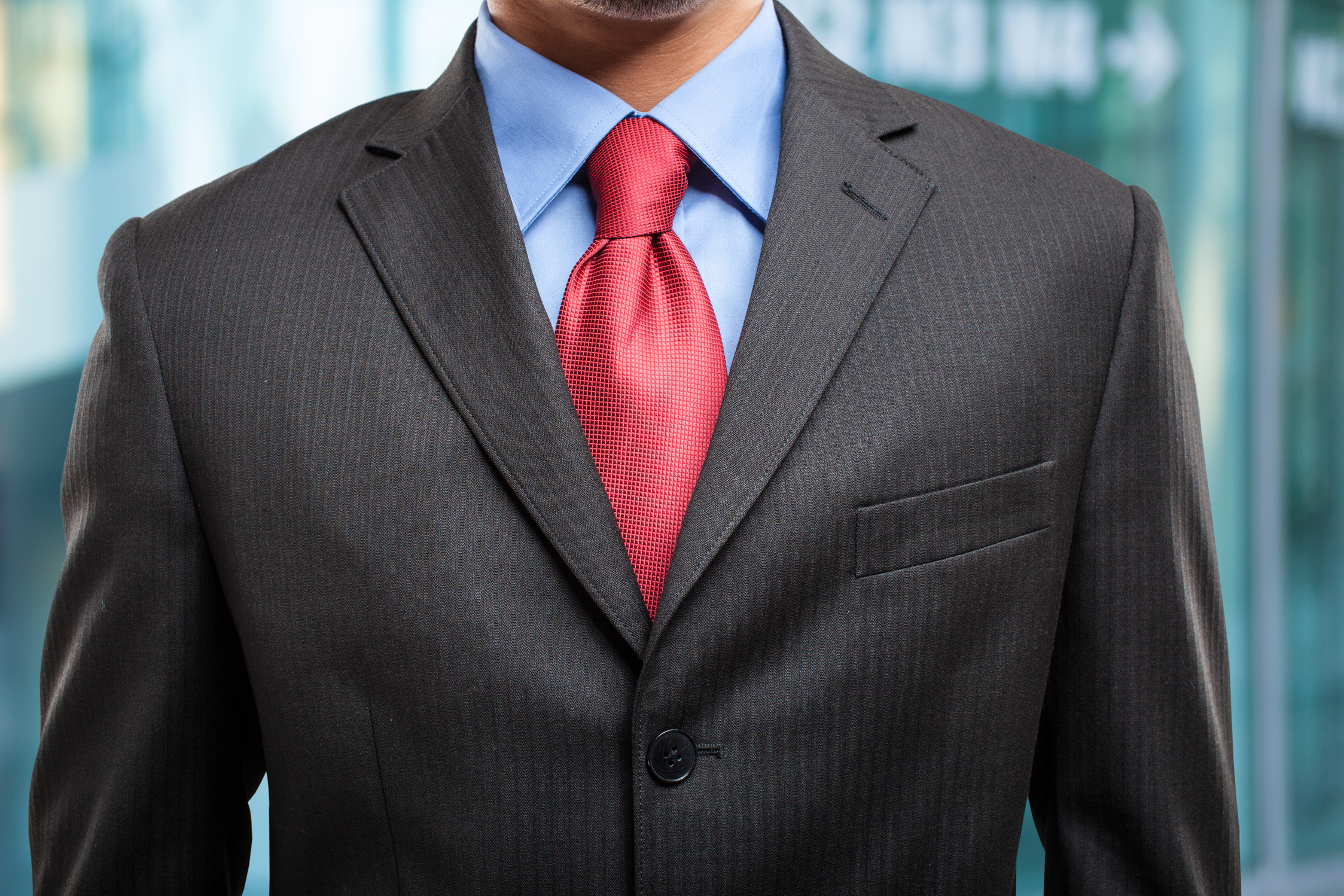 Businessman Wearing a Suit